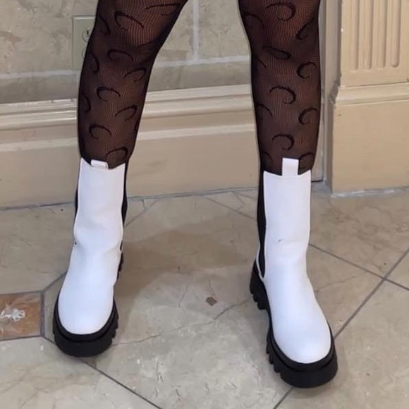 White Booties - Picture 2 of 3